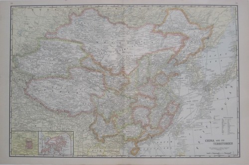 Mappa originale 1921 - , cina