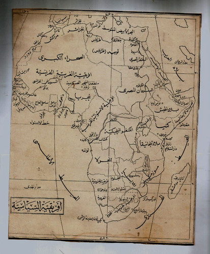 Mappa araba 1921 dopo - araba,