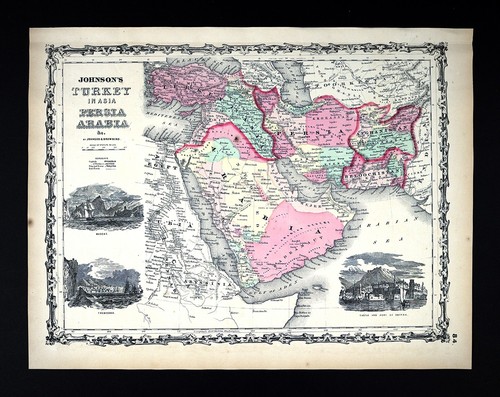 1860 johnson mappa turchia - mappa,