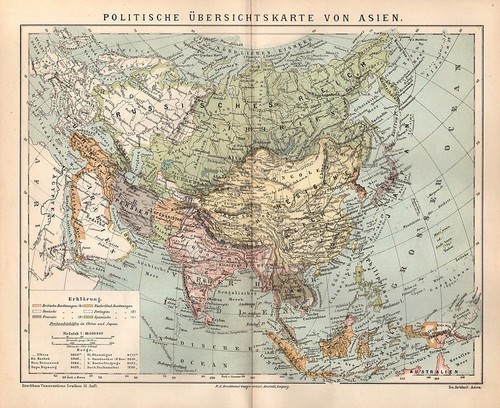 Panoramica politica dell'Asia