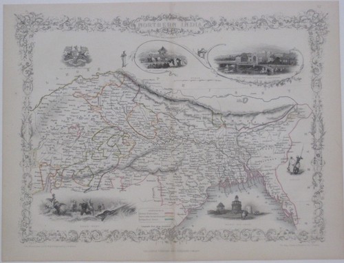Mappa illustrata originale