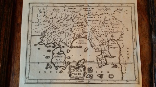 Antica mappa rame anni - antica,