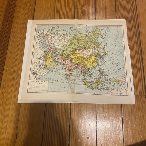 Mappa politica dell - 'asia, in
