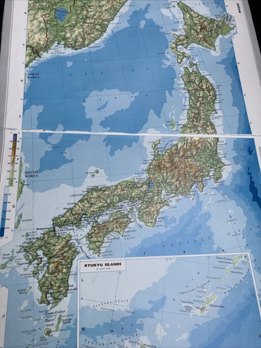 1996 mappa del giappone - 1996:,