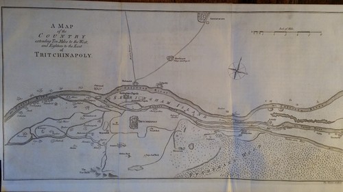 1763 antica mappa del paese - 1763,