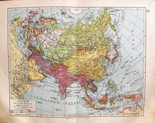 1928 Antica ASIA POLITICA