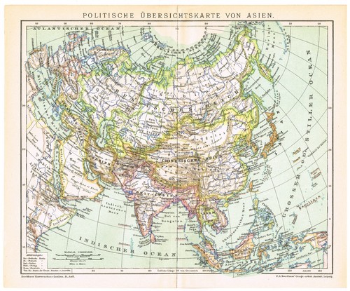 Cina giappone india - cina, persia