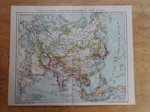Orig litografia mappa - litografia,