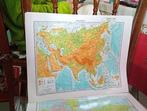Cartina geografica asia - geografica,