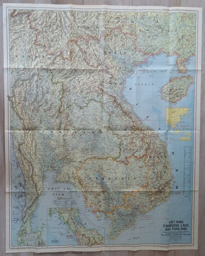 National geographic map viet - national,