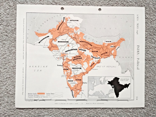 India political 1946 - india, :