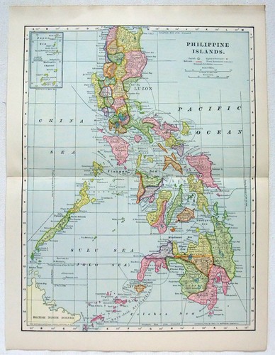 Isole filippine mappa - -,