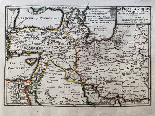 Mappa antica 1703 perse - mappa,