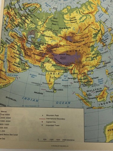 Mappa 1987 asia - 1987:,