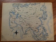 Mappa Cartina Asia politica e