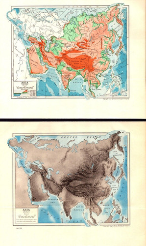 Antiche mappe asia - 2,