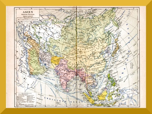 Asia mappe storiche - mappe,