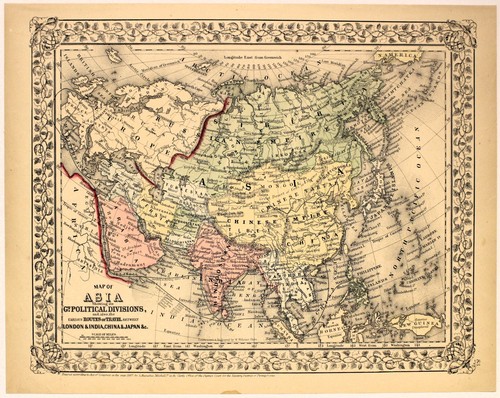 Divisioni politiche asia - divisioni,