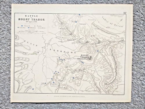 Antica mappa del - 1848, che