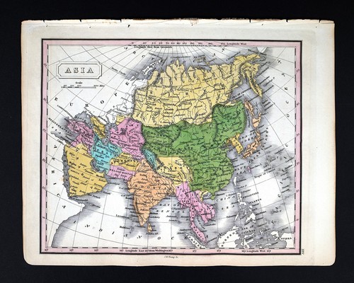 1828 carta giovane asia - 1828, jh