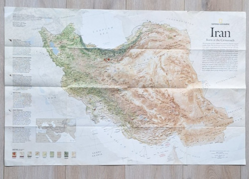 National geographic map - map, of