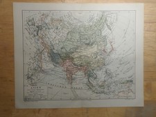 Orig.(1908) Litografia Mappa
