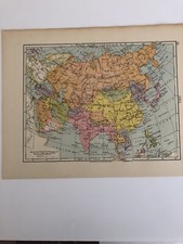 Mappa 1935: ASIA stampa