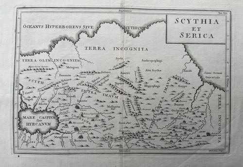 Mappa antica 1755 - ;, e